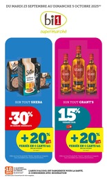 Prospectus Bi1 à Saint-Amand-en-Puisaye, "bi1 supermarché", 32 pages, 23/09/2025 - 05/10/2025