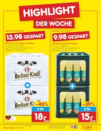 Berliner Kindl Angebot & Preis im aktuellen Netto Marken-Discount Prospekt Berliner Kindl Angebot im aktuellen Netto Marken-Discount Prospekt auf Seite 3