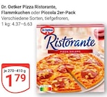 Pizza Ristorante Angebote von Dr. Oetker bei GLOBUS Krefeld für 1,79 €