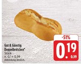 Doppelbrötchen Angebote von Gut & Günstig bei E center Bamberg für 0,19 €
