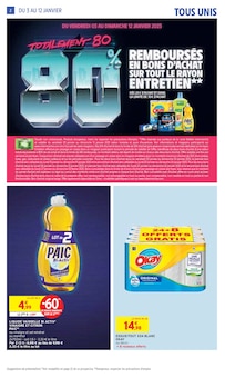 Prospectus Intermarché à Terrasson-Lavilledieu, "Totalement 80 80%", 24 pages de promos valables du 03/01/2025 au 12/01/2025