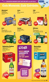 Bier im aktuellen Getränke Hoffmann Prospekt (Erkrath) Bier im Getränke Hoffmann Prospekt "Aktuelle Angebote" mit 9 Seiten (Erkrath)