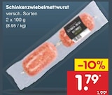 Schinkenzwiebelmettwurst im Netto Marken-Discount Prospekt Schinkenzwiebelmettwurst im aktuellen Netto Marken-Discount Prospekt für 1,79 €