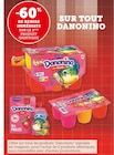 Promo -60% de remise immédiate sur le 2ème produit identique sur tout Danonino à  dans le catalogue U Express à Montredon-des-Corbières