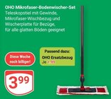 Mikrofaser-Bodenwischer-Set Angebote von OHO bei GLOBUS Bad Homburg für 1,99 €