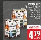 EDEKA Ochtrup - Pils Angebot im Prospekt Pils bei EDEKA im Ochtrup Prospekt für 4,79 €