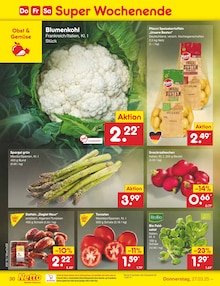 Spargel im Netto Marken-Discount Prospekt "Aktuelle Angebote" mit 60 Seiten (Heilbronn)