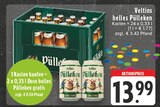 helles Pülleken Angebote von Veltins bei EDEKA Monheim für 13,99 €