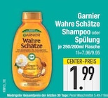 Wahre Schätze Shampoo Angebote von Garnier bei E center Regensburg für 1,99 €