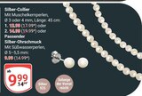 Silber-Collier oder Passender Silber-Ohrschmuck im Angebot bei GLOBUS in Rostock Silber-Collier oder Passender Silber-Ohrschmuck Angebote von Silber bei GLOBUS Rostock für 9,99 €