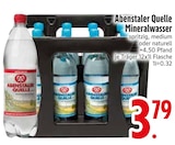 Mineralwasser von Abenstaler Quelle im aktuellen EDEKA Prospekt für 3,79 €