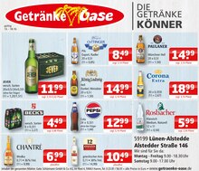 Bier im Getränke Oase Prospekt "Aktuelle Angebote" mit 1 Seiten (Lünen)