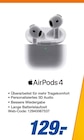AirPods 4 Angebote von Apple bei expert Hannover für 129,00 €