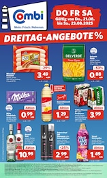 combi Prospekt: "DREITAG-ANGEBOTE", 1 Seite, 21.08.2025 - 23.08.2025