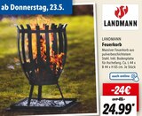 Feuerkorb Angebote von LANDMANN bei Lidl Ingolstadt für 24,99 €