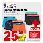 HERREN RETROSHORTS Angebote von HAPPY SHORTS bei Marktkauf Freiburg für 12,99 €