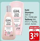 Shampoo oder Spülung Angebote von Guhl bei EDEKA Saarlouis für 3,29 €