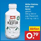 Aktuelle Joghurt Angebote bei Netto Marken-Discount in Paderborn Aktuelles Kalinka Kefir oder Ayran Angebot bei Netto Marken-Discount in Paderborn ab 0,79 €