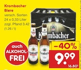 Biere bei Netto Marken-Discount im Büsum Prospekt für 9,99 €
