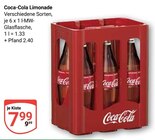 Coca-Cola im Angebot bei GLOBUS in Viersen Coca-Cola Angebote bei GLOBUS Viersen für 7,99 €