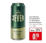 Pilsener Angebote von Jever bei Marktkauf Ulm für 0,79 €