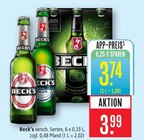 Aktuelle Becks Angebote bei Marktkauf in Ulm Aktuelles versch. Sorten Angebot bei Marktkauf in Ulm ab 3,74 €