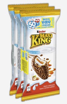 KINDER MAXI KING - Spar à Marseille KINDER MAXI KING en promo chez Spar Marseille à 1,19 €
