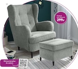Fauteuil avec tabouret - Möbel Martin à Metz Fauteuil avec tabouret en promo chez Möbel Martin Metz à 299,00 €