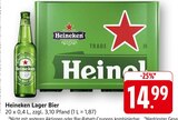 Lager Bier im Angebot bei E center in Singen Lager Bier Angebote von Heineken bei E center Singen für 14,99 €