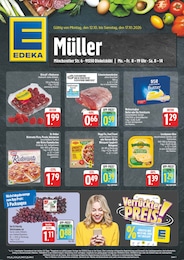 EDEKA Prospekt für Dinkelsbühl mit 8 Seiten EDEKA Prospekt "Wir lieben Lebensmittel!" für Dinkelsbühl, 8 Seiten, 12.10.2026 - 17.10.2026