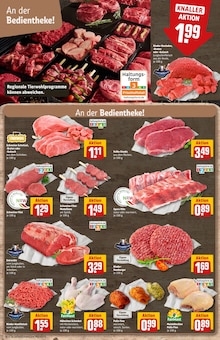 Schweinefleisch im REWE Prospekt "Dein Markt" mit 35 Seiten (Trier)