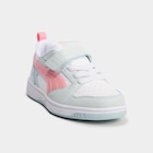 Tennis basses à scratchs Puma vert pastel fille - La Halle Tennis basses à scratchs Puma vert pastel fille à 32,19 € dans le catalogue La Halle