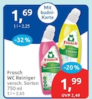 WC Reiniger Angebote von Frosch bei budni Berlin für 1,69 €
