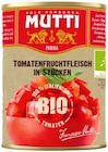 Bio Tomaten Fruchtfleisch in Stücken im REWE Prospekt Bio Tomaten Fruchtfleisch in Stücken von Mutti im aktuellen REWE Prospekt für 1,29 €