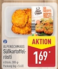 Süßkartoffelrösti von Alpenschmaus im aktuellen ALDI Nord Prospekt für 1,69 €
