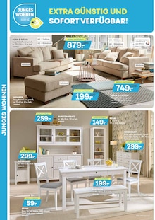 Couch im Möbel Kraft Prospekt "HERBST SPAR-WOCHEN!" mit 20 Seiten (Halle (Saale))