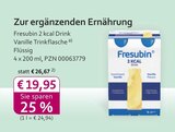 Fresubin 2 kcal Drink Vanille Trinkflasche Angebote bei mea - meine apotheke Böblingen für 19,95 €