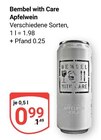 GLOBUS Mühldorf - Apfelwein Angebot im Prospekt Apfelwein bei GLOBUS im Mühldorf Prospekt für 0,99 €