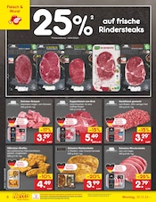 Aktueller Netto Marken-Discount Prospekt mit Steak, "Aktuelle Angebote", Seite 8