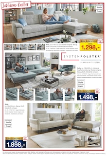 Couch im Möbel Inhofer Prospekt "POLSTER TRENDS" mit 24 Seiten (Augsburg)