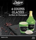 4 coupes glacées au Marc de Champagne - Deluxe en promo chez Lidl Lens à 2,99 €