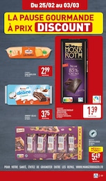 Offre Chocolat Noir dans le catalogue Aldi du moment à la page 22