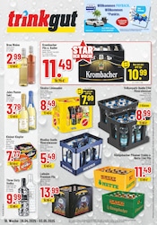 Aktueller Trinkgut Prospekt mit Krombacher, "Aktuelle Angebote", Seite 1