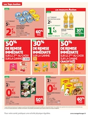 Promos Huile de tournesol dans le catalogue "LES TOPS DE LA RENTRÉE" de Auchan Hypermarché Huile de tournesol en promo dans le catalogue Auchan Hypermarché à la page 12