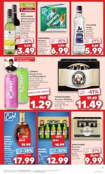 Wodka im Kaufland Prospekt "Aktuelle Angebote" mit 51 Seiten (Bremen)