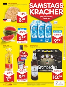 Krombacher im Netto Marken-Discount Prospekt "Aktuelle Angebote" mit 65 Seiten (Ansbach)