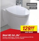 Wand-WC-Set Rio von  im aktuellen toom Baumarkt Prospekt für 129,99 €