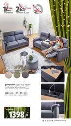 Trapezsofa im Polstermöbel Fischer Prospekt Trapezsofa im Polstermöbel Fischer Prospekt "JUBILÄUM" auf Seite 6