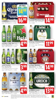 Bitburger im aktuellen EDEKA Prospekt (Weinheim) Bitburger im EDEKA Prospekt "Aktuelle Angebote" mit 55 Seiten (Weinheim)