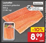 Aktuelles Lachsfilet Angebot bei Netto Marken-Discount in Dresden ab 8,99 €